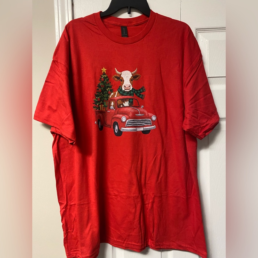 Red Christmas Graphic T-Shirt